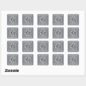 Leuke en Fancy Video Game Controller QR Code Vierkante Sticker (Vel)