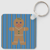 Leuke en Fantastische Gemberkoekman Sleutelhanger (Achterkant)