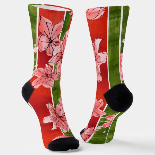 LEUKE EN FEestartige KERST SOCKEN VOOR HET TEAM Sokken (Gebogen)