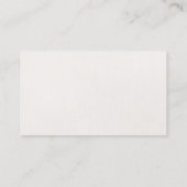 Leuke en feestelijke Girly Gold Sparkly Sequin Visitekaartje (Achterkant)