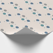 Leuke en feestelijke Stippen Wrapping Paper Cadeaupapier (Hoek)