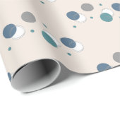 Leuke en feestelijke Stippen Wrapping Paper Cadeaupapier (Rol Hoek)