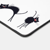Leuke en Gekke Cat Desk Mat Desk Mat (Hoek)