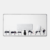 Leuke en Gekke Cat Desk Mat Desk Mat (Keyboard & Muis)