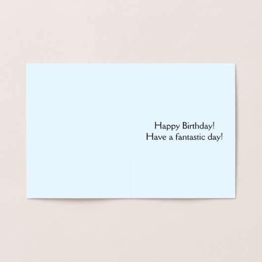 Leuke en Gekke "Verjaardagswensen!" Kaart (Binnen)