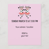 Leuke en grappige dansende koeien - kids birthday (Achterkant)