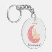 Leuke en grappige Sleutelhanger | Ik bespaar energ (Voorkant Links)