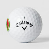 Leuke en grappige watermeloen golfballen (Logo)
