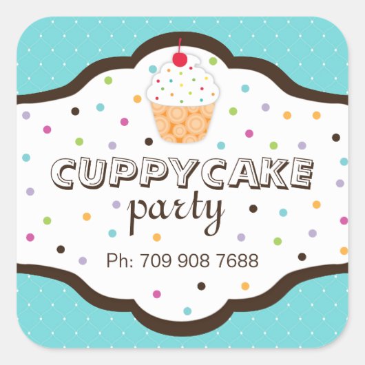 Leuke en grillige bakkerij labels | STICKERS (Voorkant)