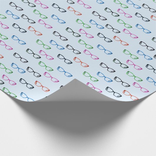Leuke en kleurrijke brillenglazen Spectacles Art P Cadeaupapier (Hoek)