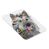 Leuke en kleurrijke Cairn Terrier Magnet 3 "x4" Magneet (Rechterzijde)