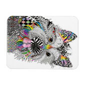 Leuke en kleurrijke Cairn Terrier Magnet 3 "x4" Magneet (Horizontaal)