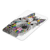 Leuke en kleurrijke Cairn Terrier Magnet 3 "x4" Magneet (Linkerzijde)