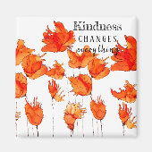 Leuke en kleurrijke California Poppies Magnet 2 "x (Voorkant)