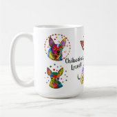 Leuke en kleurrijke Chihuahua Lover Assortiment Mo Koffiemok (Links)