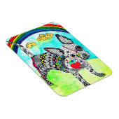 Leuke en kleurrijke Chihuahua magneet 3 "x4" (Rechterzijde)