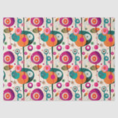 Leuke en kleurrijke cirkels Tissue Paper Tissuepapier (Voorkant)