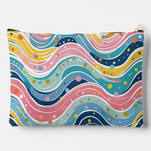 Leuke en kleurrijke Hippie Abstracte kunst Etui (Achterkant)