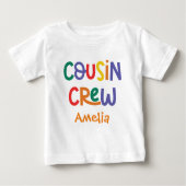 Leuke en kleurrijke neef bemanning met naam (Voorkant)