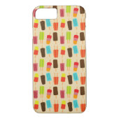 Leuke en kleurrijke Popsicles Retro Patroon Case-Mate iPhone Case (Achterkant)