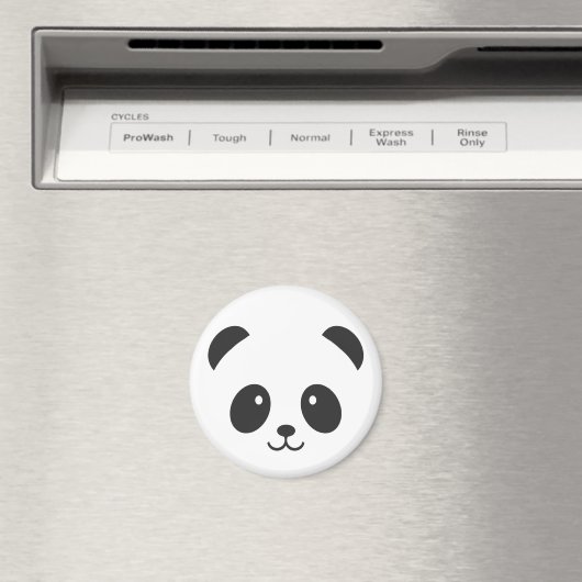 Leuke en knuffelige Panda Magnet (Insitu (Vaatwasser))