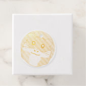 Leuke en luchtige hamster bedankjes labels (Met doos)