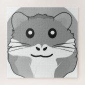 Leuke en luchtige hamster legpuzzel (Horizontaal)