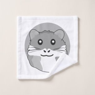 Leuke en luchtige hamster washandje