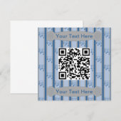 Leuke en mooie muzieknoten QR-code Kaart (Voorkant / Achterkant)