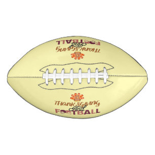Leuke en opvallende Thanksgiving-design voetbal American Football