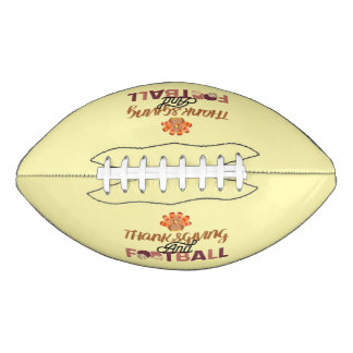 Leuke en opvallende Thanksgiving-design voetbal American Football