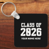 Leuke en pakkende "Class Of 2026" Sleutelhanger (Voorkant)