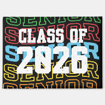 Leuke en pakkende "Senior Class Of 2026" magneet