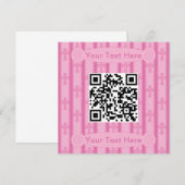 Leuke en Prachtige Cross QR Code Kaart (Voorkant / Achterkant)