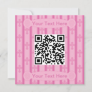 Leuke en Prachtige Cross QR Code Kaart