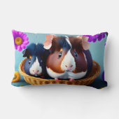Leuke en schattige cavia's kussen (Achterkant)
