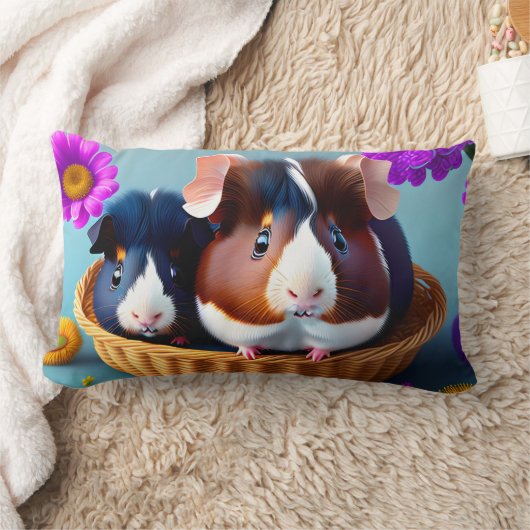 Leuke en schattige cavia's kussen (Deken)