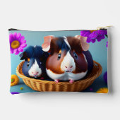 Leuke en schattige cavia's, personaliseerbaar etui (Achterkant)