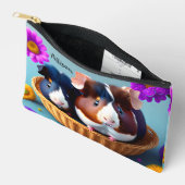 Leuke en schattige cavia's, personaliseerbaar etui (Open)