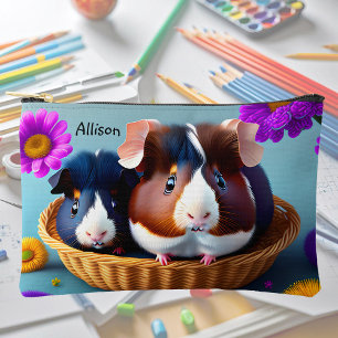 Leuke en schattige cavia's, personaliseerbaar etui