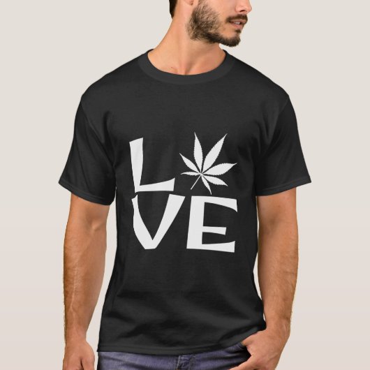 Leuke en Schattigee Party Pot Leaf Stoner Lovers Q T-shirt (Voorkant)