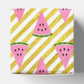 Leuke en Schattigee Summer Watermelon verjaardagsf Bedankdoosjes (Bovenkant)