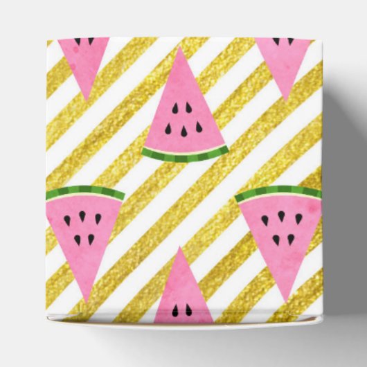 Leuke en Schattigee Summer Watermelon verjaardagsf Bedankdoosjes (Bovenkant)