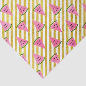 Leuke en Schattigee Summer Watermelon verjaardagsf Tissuepapier (Detail)