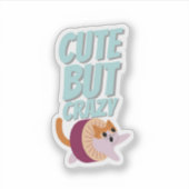 Leuke en speelse Sticker (Voorkant)