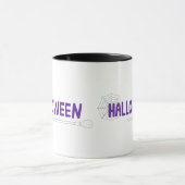 Leuke en spookachtige Halloween-belettering met Br Mok (Midden)