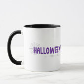 Leuke en spookachtige Halloween-belettering met Br Mok (Links)