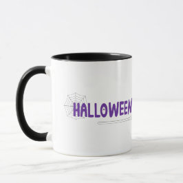 Leuke en spookachtige Halloween-belettering met Br Mok