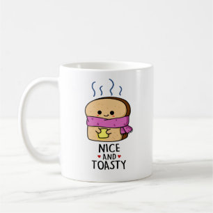 Leuke en toasty grappige toast boter woordspeling koffiemok