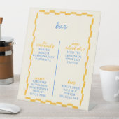 Leuke en Trendy Baby showers bar Reclamebord Met Voetstuk (Insitu)
